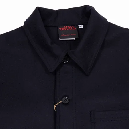 Vetra 2F05/4 Marine Melton Wool  Jacket in Navy