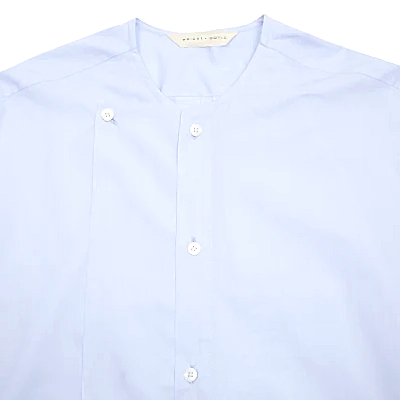 Wright + Doyle Numa Shirt in Fine Stripe 2