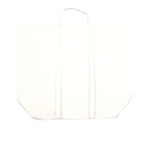 Amiacalva Canvas Large Tote Bag in White