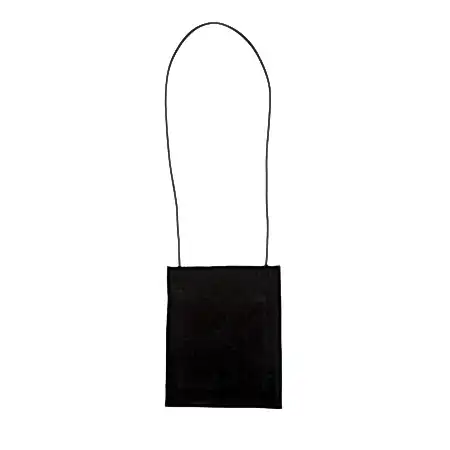 Amiacalva Canvas Pochette in Black