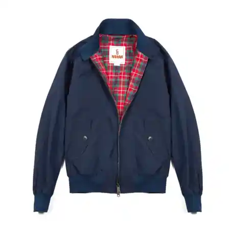 Baracuta G9 Harrington Jacket in Navy