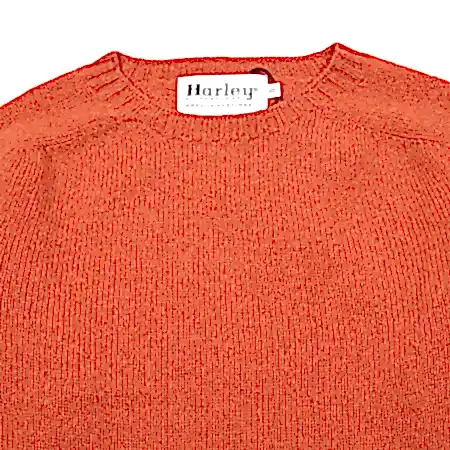 Harley Geelong Lambswool Jumper in Furnace