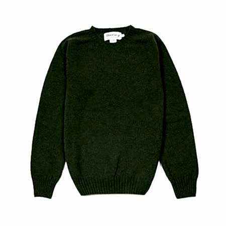 Harley Geelong Lambswool Jumper in Serpentine