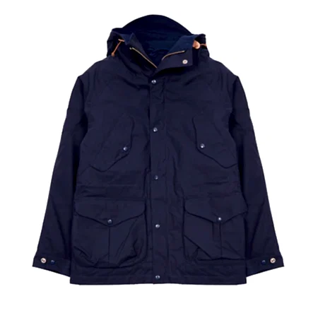 Manifattura Ceccarelli Fisherman Parka in Navy