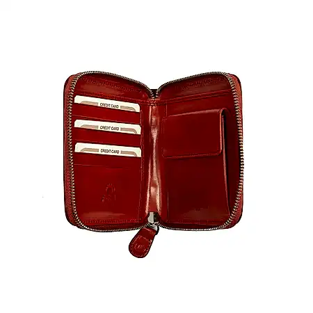 Peroni Art Medium Wallet in Red