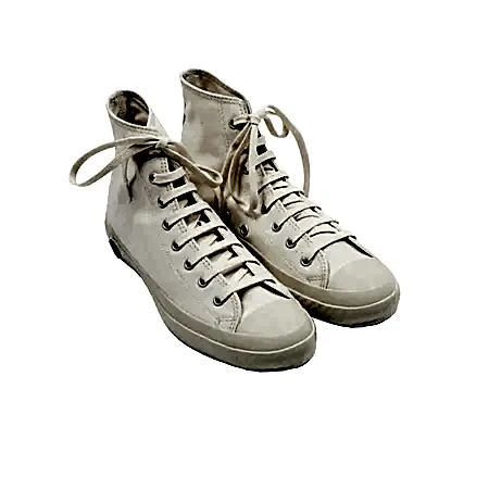 Shoes Like Pottery Canvas Hi-Top Trainers in White